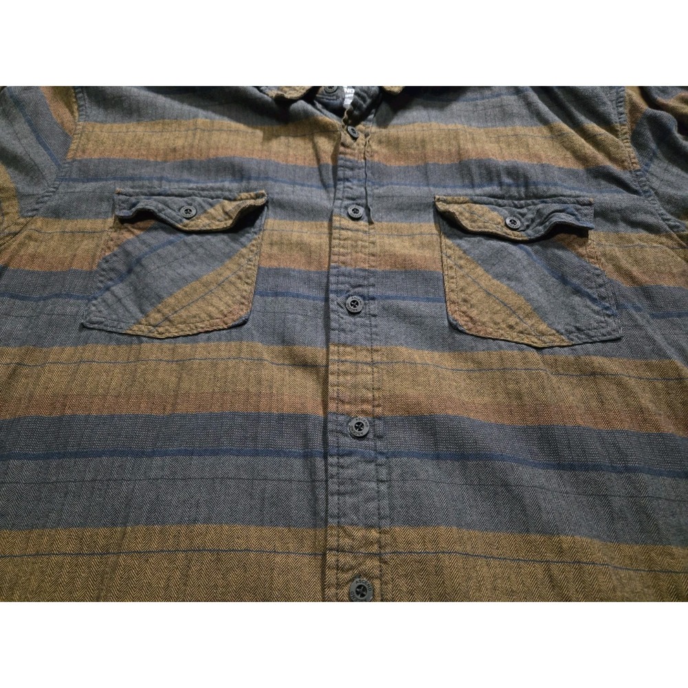 Ascend Flannel‎ Button-Up Shirt Mens 2XL Plaid Long Sleeve Outdoors Pockets - Picture 2 of 7